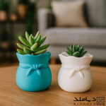 محصول خروجی از قالب سیلیکونی مدل کیسه گل