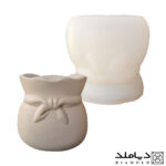 قالب رزین طرح گلدان مدل کیسه گل _ فروشگاه دیاملد