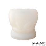 تصویر تک از قالب سیلیکونی طرح گلدان مدل کیسه گل