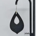 قالب سیلیکونی رزین طرح گوشواره مدل اشک لبه دار