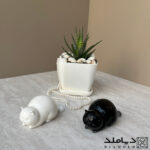 تصویر محصول خروجی قالب چند منظوره طرح گربه چاق خوابیده