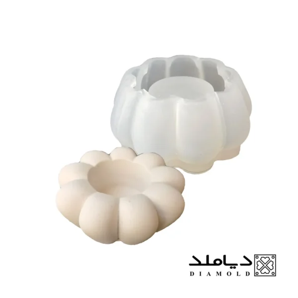 قالب سیلیکونی طرح شمعدان مدل شکوفه