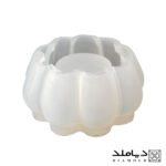 قالب سیلیکونی رزین طرح شمعدان مدل شکوفه