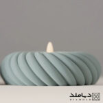 قالب سیلیکونی رزین طرح شمعدان مدل طنابی کوتاه