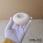 قالب سیلیکونی رزین طرح شمعدان مدل طنابی کوتاه