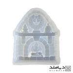 قالب- سیلیکونی-شمع-طرح-شومینه-مدل-کریسمس