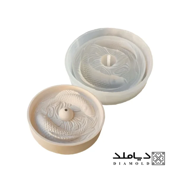 قالب سیلیکونی طرح جاعودی مدل ماهی