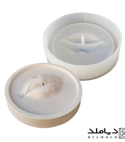 قالب سیلیکونی رزین طرح جاعودی مدل لب-دیاملد