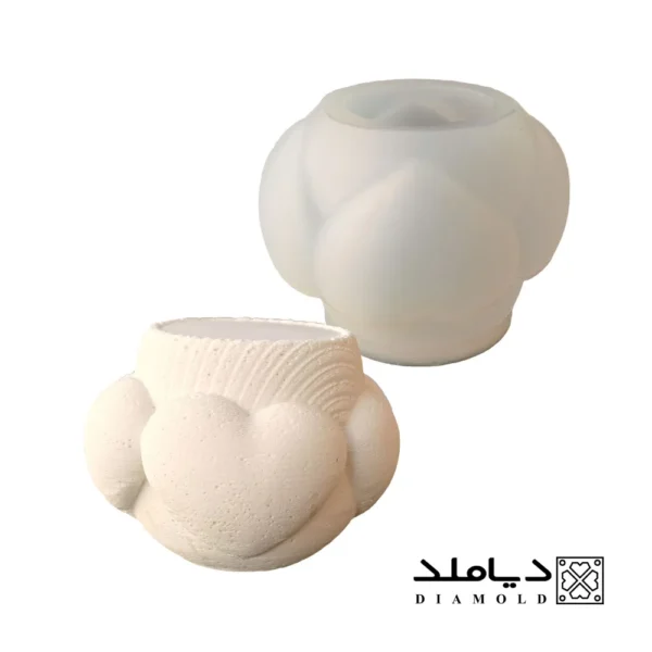 قالب سیلیکونی طرح فانتزی مدل چهاردل